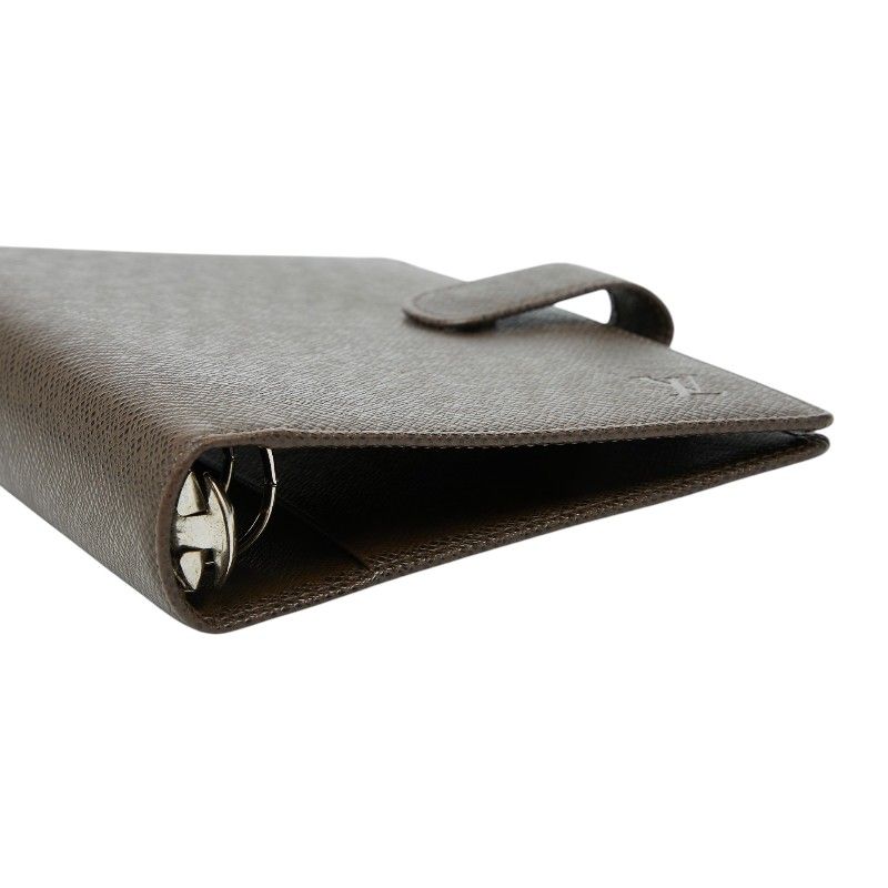 Louis Vuitton Taiga Agenda MM Planner Grizzly Leather — view 4