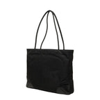 Prada Tote Shoulder Bag Black Nylon Leather — view 2