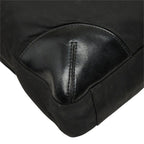 Prada Tote Shoulder Bag Black Nylon Leather — view 7