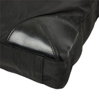 Prada Tote Shoulder Bag Black Nylon Leather — view 4