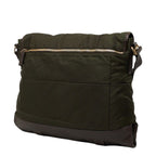Prada Messenger Bag Crossbody Khaki Nylon Leather — view 2