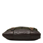 Prada Messenger Bag Crossbody Khaki Nylon Leather — view 3