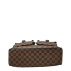 Louis Vuitton Damier Uzes Tote Shoulder Bag Brown Leather — view 3