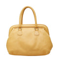 Fendi Selleria Doctor's Tote Beige Leather