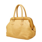 Fendi Selleria Doctor's Tote Beige Leather — view 2