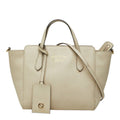 Gucci Swing Mini 2-Way Shoulder Bag Ivory Leather