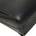 Louis Vuitton Epi Duplex Tote Shoulder Bag Noir Black Leather — view 7
