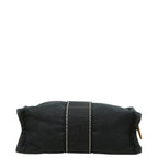 Hermes Deauville Pouch Case Black Cotton — view 3