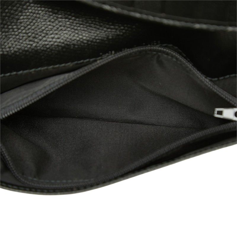 Dior CD Logo Wallet Black Leather — view 7