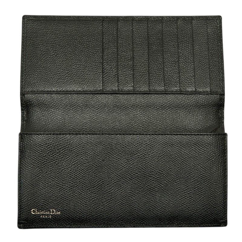 Dior CD Logo Wallet Black Leather — view 6
