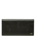 Dior CD Logo Wallet Black Leather