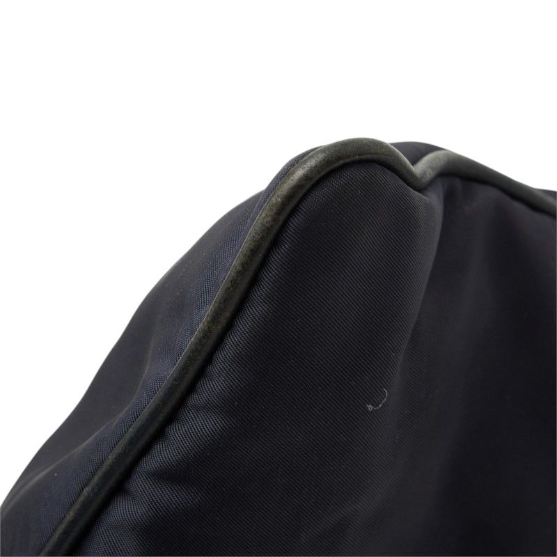 Prada Crossbody Shoulder Bag Navy Nylon Leather — view 5