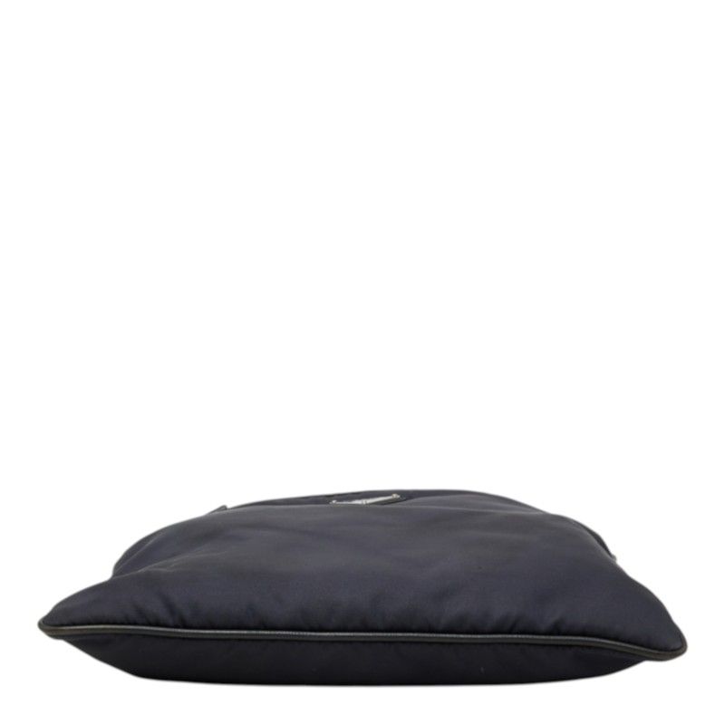 Prada Crossbody Shoulder Bag Navy Nylon Leather — view 3