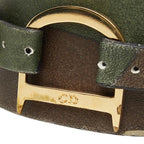 Dior Bracelet Camo Khaki Brown Leather — view 3