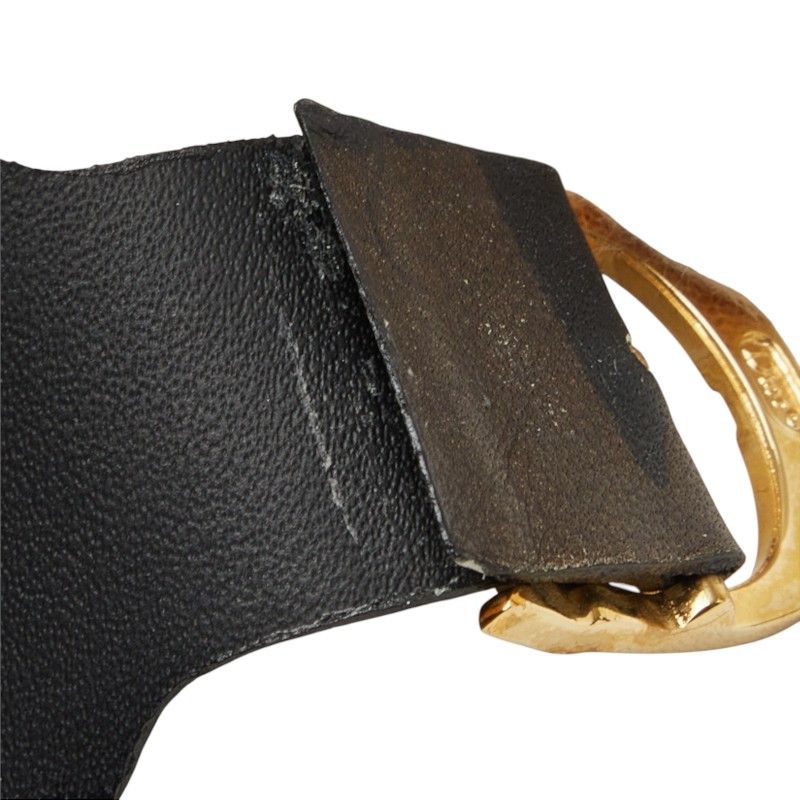 Dior Bracelet Camo Khaki Brown Leather — view 5