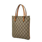 Gucci GG Supreme Handbag Mini Tote Beige Orange Leather — view 2