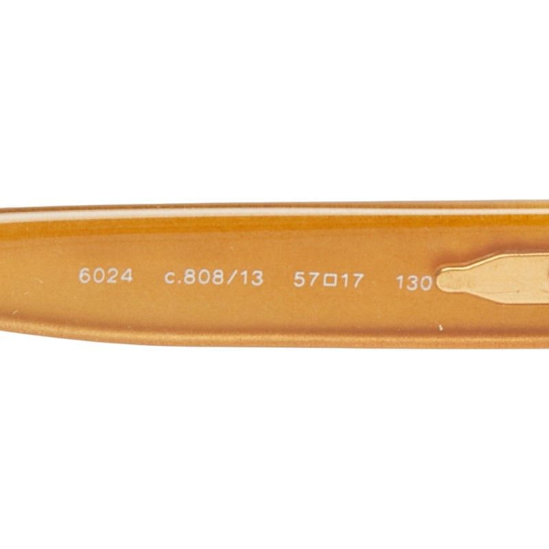 Chanel CC Logo Sunglasses Brown Acetate Eyewear — view 5