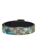 Gucci GG Blooms Belt 91 36 Beige Multicolor Leather — view 3