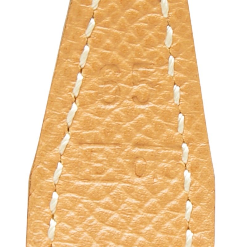 Hermes Constance H Belt Reversible 65 Yellow Brown Courchevel — view 7