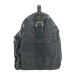 Fendi Boston Bag FF Logo Zucca Nylon Black — view 2