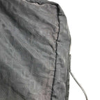 Fendi Boston Bag FF Logo Zucca Nylon Black — view 5