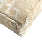 Chanel Tote New Travel Line GM Nylon Beige — view 5