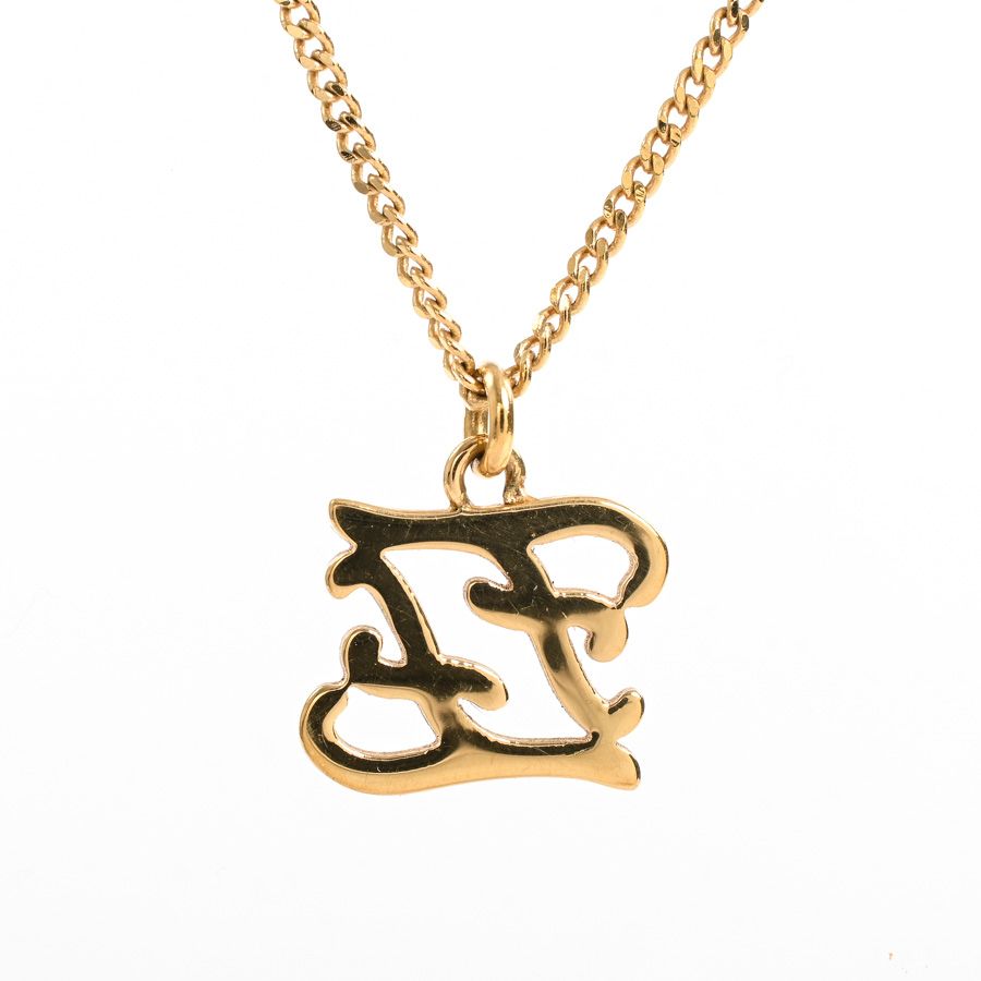 Fendi Necklace Gold — view 3