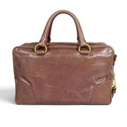 Prada Vitello Shine Leather 2-Way Mini Boston Bag — view 3