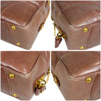 Prada Vitello Shine Leather 2-Way Mini Boston Bag — view 6