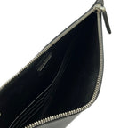 Prada Second Bag Dark Gray Light Bordeaux Leather — view 7