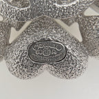 Chanel Brooch CC Logo Silver Plated Rhinestone — view 4