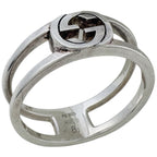 Gucci Ring Interlocking G 925 Sterling Silver
