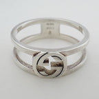Gucci Ring Interlocking G 925 Sterling Silver — view 3