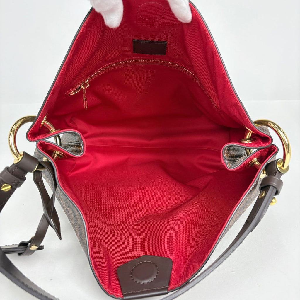 Louis Vuitton Graceful PM Shoulder Bag Damier Brown — view 8