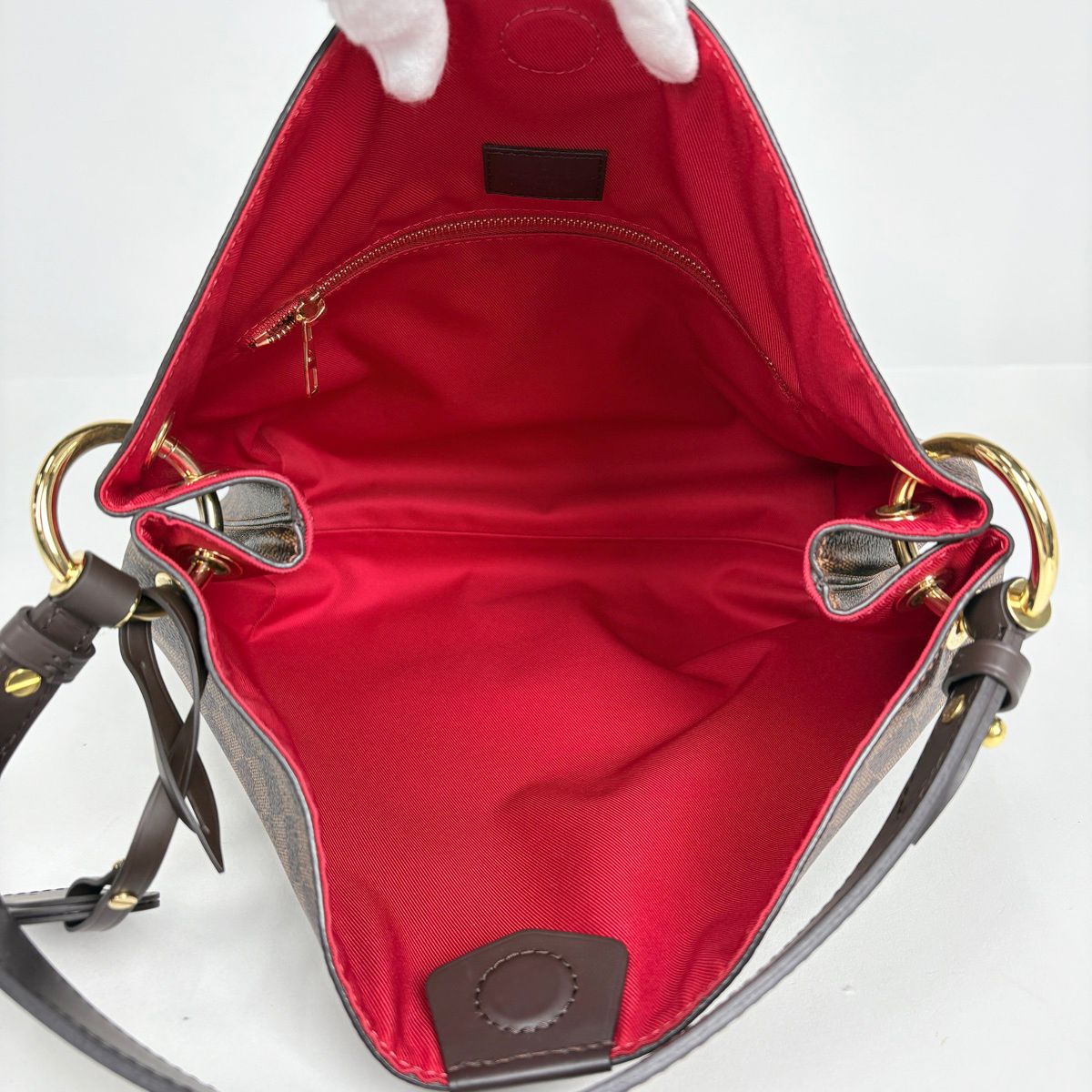 Louis Vuitton Graceful PM Shoulder Bag Damier Brown — view 8