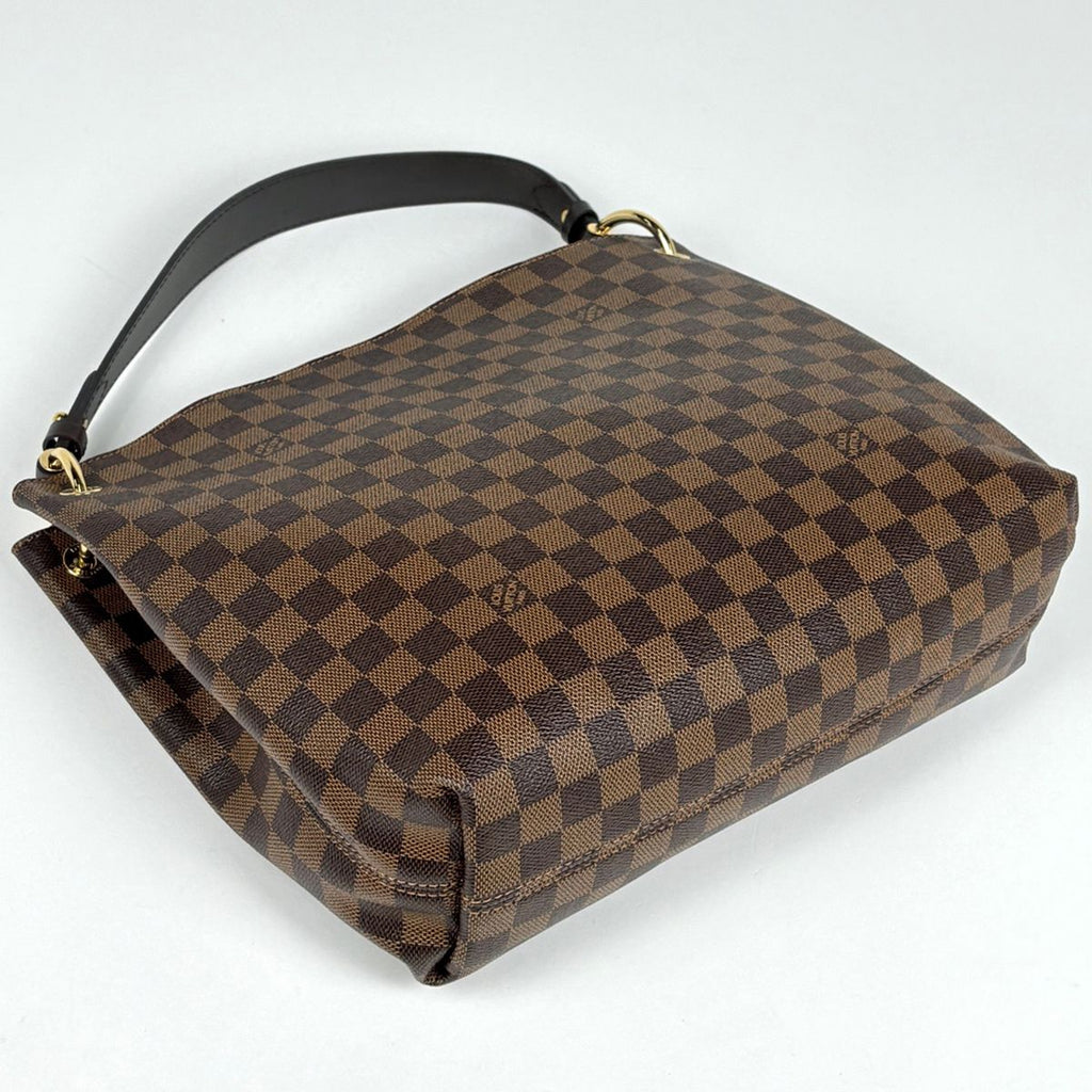 Louis Vuitton Graceful PM Shoulder Bag Damier Brown — view 2