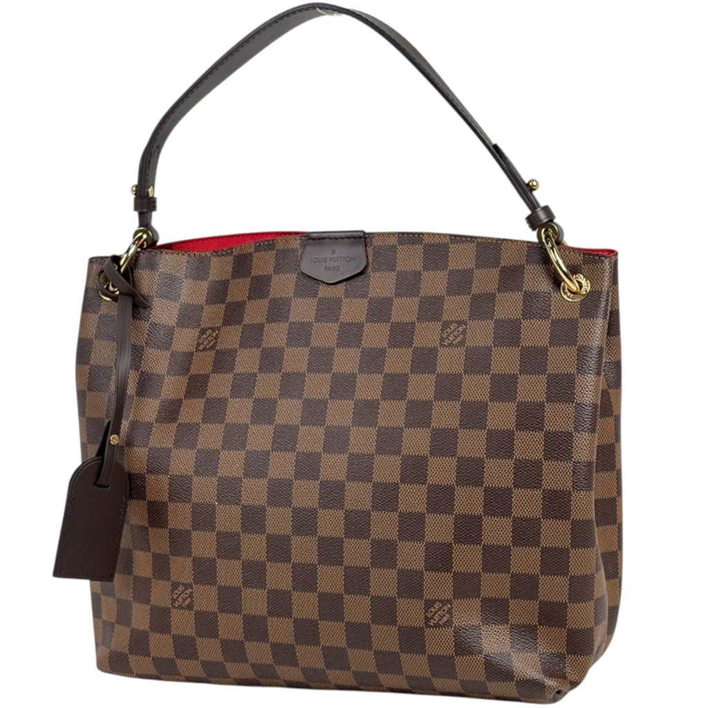 Louis Vuitton Graceful PM Shoulder Bag Damier Brown