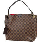 Louis Vuitton Graceful PM Shoulder Bag Damier Brown