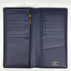 Louis Vuitton Portefeuille Brazza NM Wallet Monogram Bleached Navy — view 6