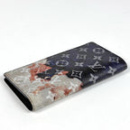 Louis Vuitton Portefeuille Brazza NM Wallet Monogram Bleached Navy — view 2