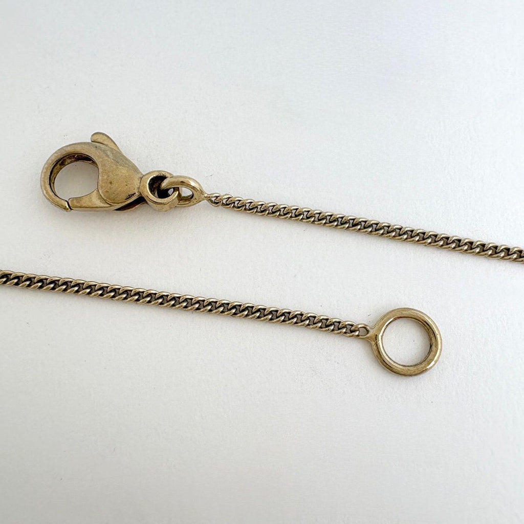 Chanel Necklace CC Logo Ribbon Turtle Motif Gold Plated — view 3