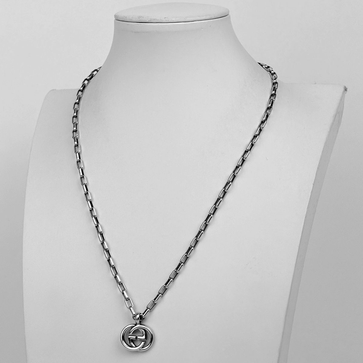 Gucci Necklace Interlocking G 925 Sterling Silver — view 5