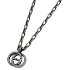 Gucci Necklace Interlocking G 925 Sterling Silver