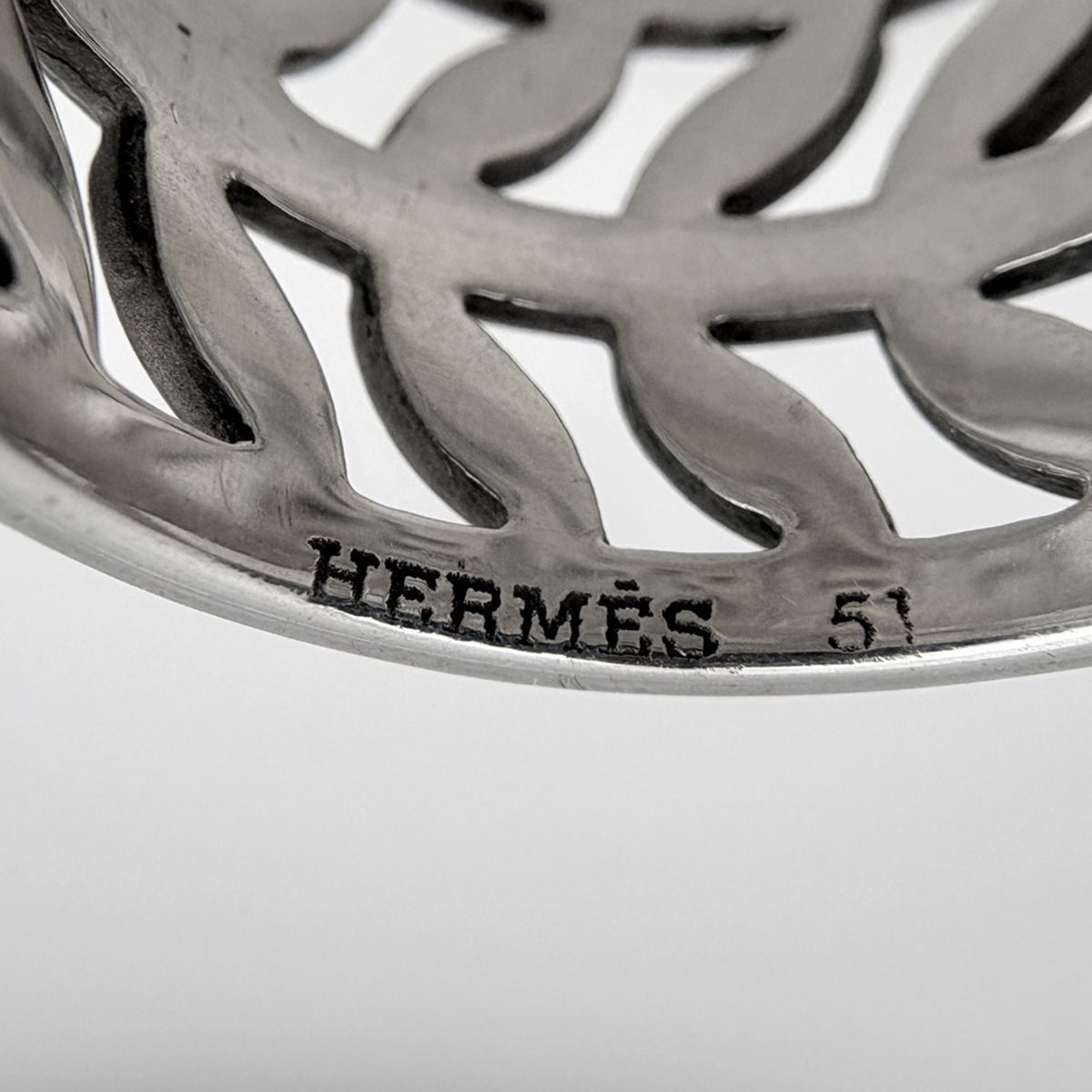 Hermes Campagne Ring Silver — view 5