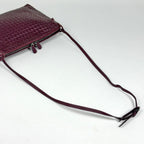 Bottega Veneta Shoulder Bag Intrecciato Leather Bordeaux — view 7