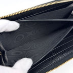 Gucci Wallet GG Marmont Double G Zip Around Leather Black — view 7