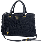 Prada Handbag 2-Way Nylon Nero