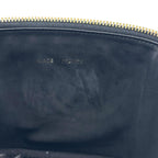 Chanel Makeup Pouch CC Logo Vanity Back Patent Leather Black — view 7