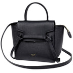 Celine Pico Belt Bag 2-Way Leather Black