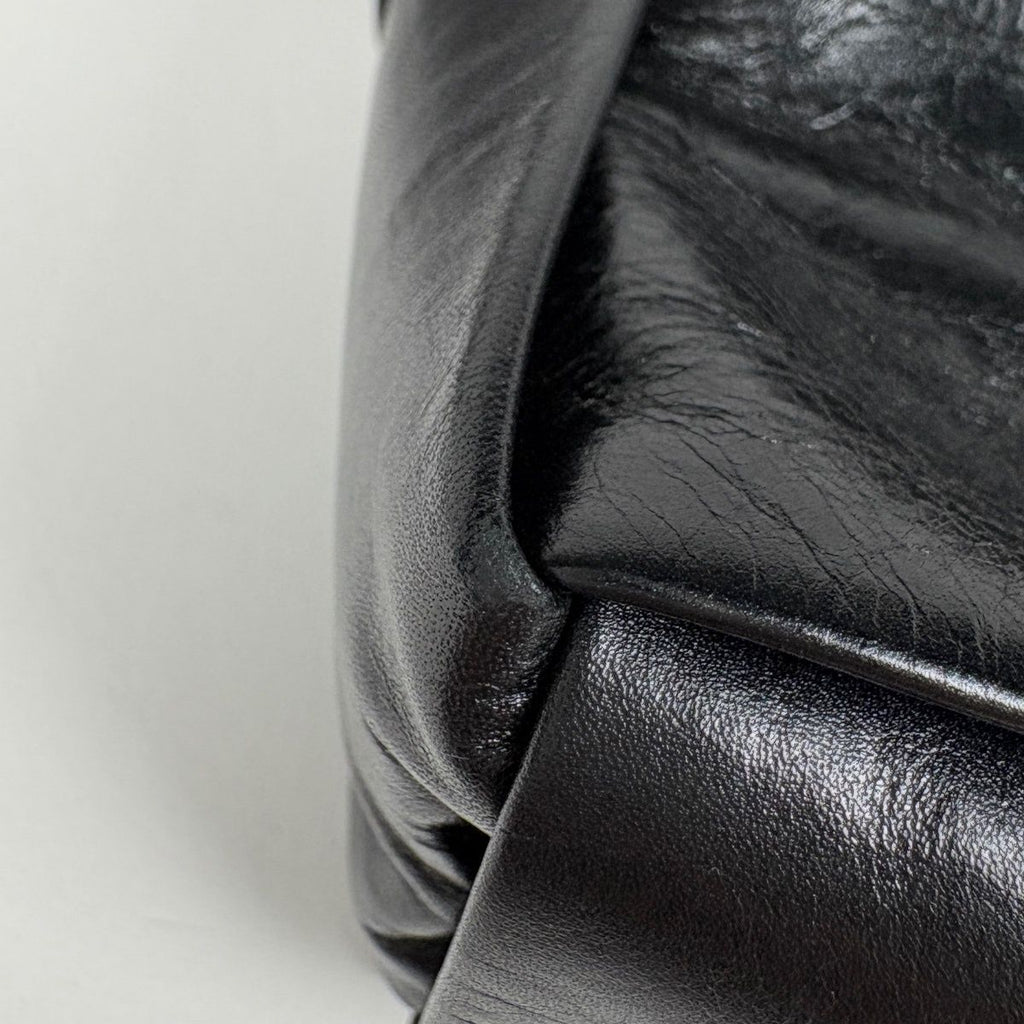 Bottega Veneta Belt Bag Cassette Maxi Intrecciato Leather Black — view 3